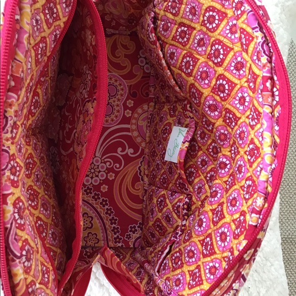 Vera Bradley Round Double Handle Tote/Purse - Picture 8 of 13